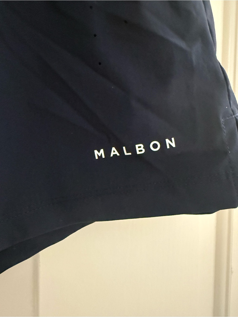 Malbon Performance 2-1 Golf shorts Navy Small - Picture 4 of 11